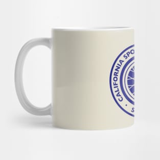 SCCA California vintage emblem Mug